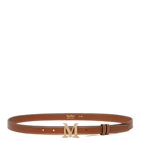 Max Mara MCLASSIC20 Bælte, Amber Brown 